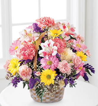 The FTD� Basket Of Cheer� Bouquet