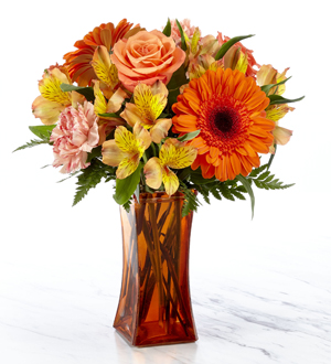 The FTD� Orange Essence� Bouquet- VASE INCLUDED
