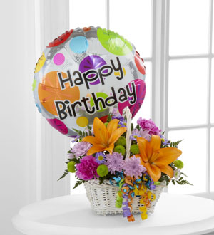 The FTD� Happy Blooms� Basket