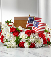 The FTD� Spirit of Patriotism� Cremation Adornment