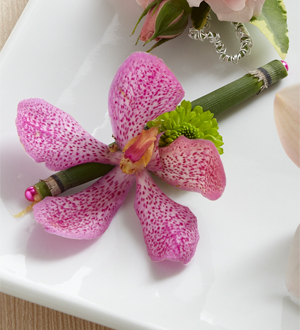 The FTD� Pink Mokara Boutonniere